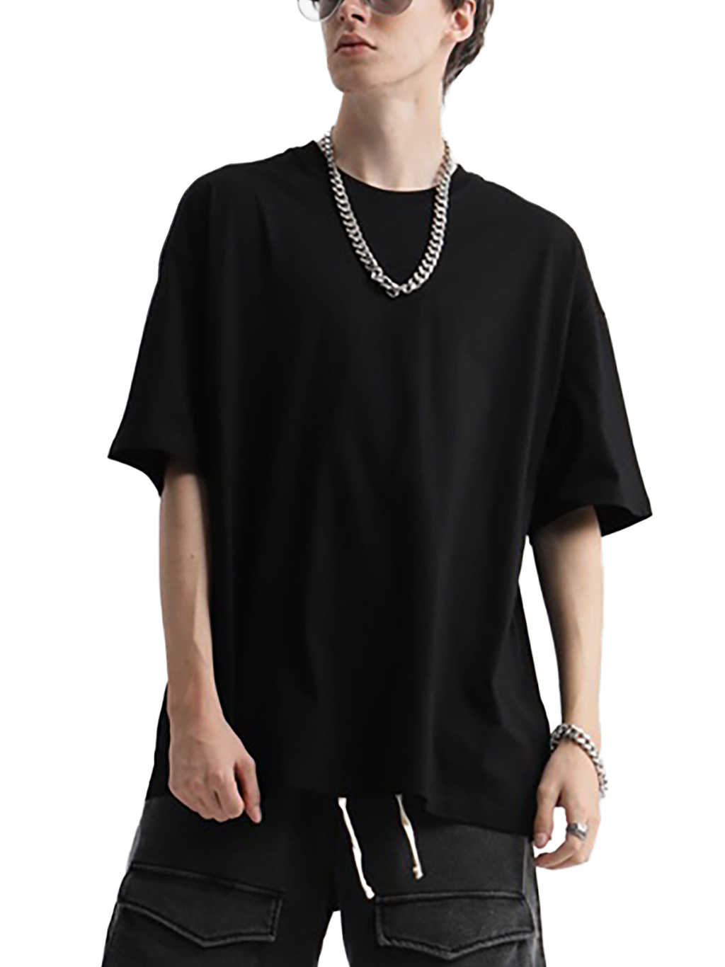 Streetwear Unisex 100% Cotton Basic Tee - Print On Demand | HugePOD-8